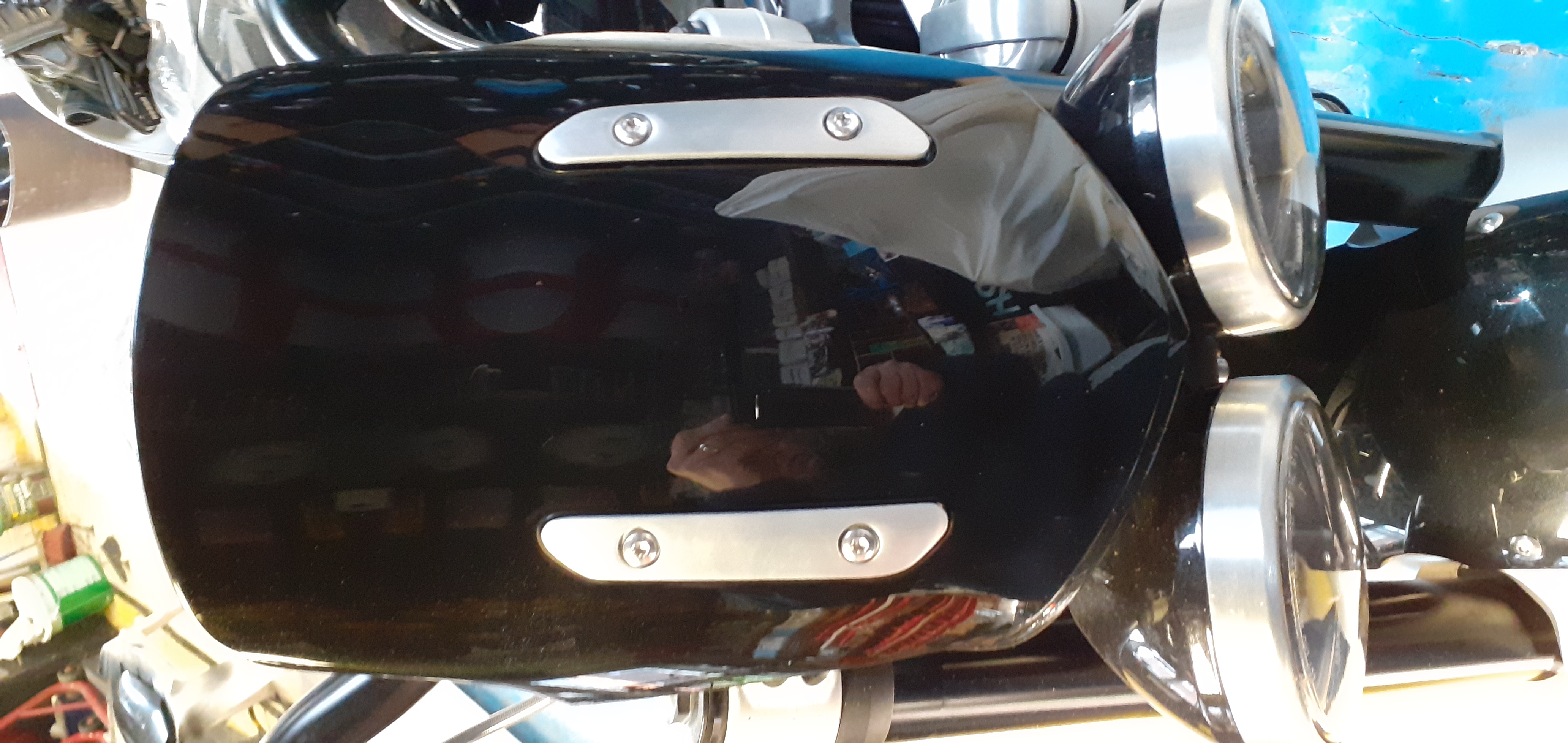 Rocket 3 R & GT Screen Painted