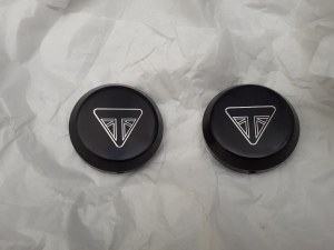 Rocket 3 R & Gt Fork Cap Covers Engraved