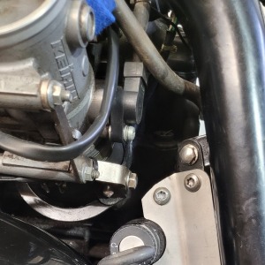 Rocket 3 Ignition Switch Relocate from Triumph Custom Parts